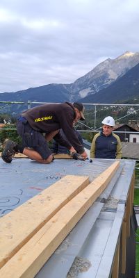 Sept 2025 Lernen auf der Baustelle Dach Credits KEM Landeck